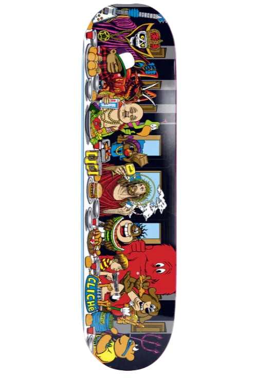 Cliche BLIND BAG Last Supper Golden Ticket Skateboard Deck 8.5" original black