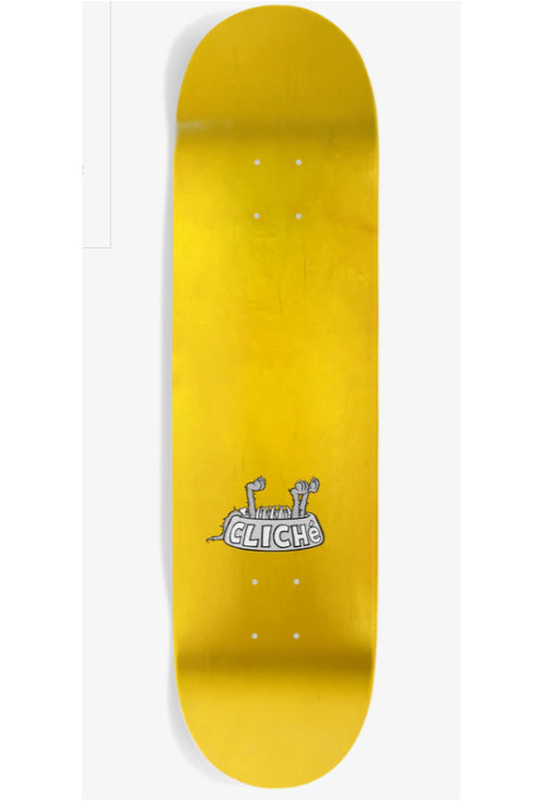 Cliche BLIND BAG Last Supper Golden Ticket Skateboard Deck 8.5" top