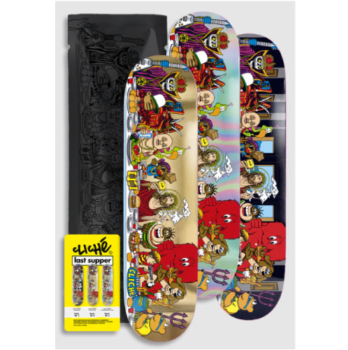 Cliche BLIND BAG Last Supper Golden Ticket Skateboard Deck 8.5"