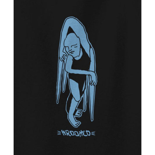 Krooked Lay Lying Tee - Black graphic