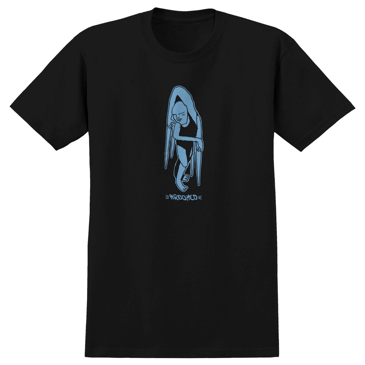 Krooked Lay Lying Tee - Black front