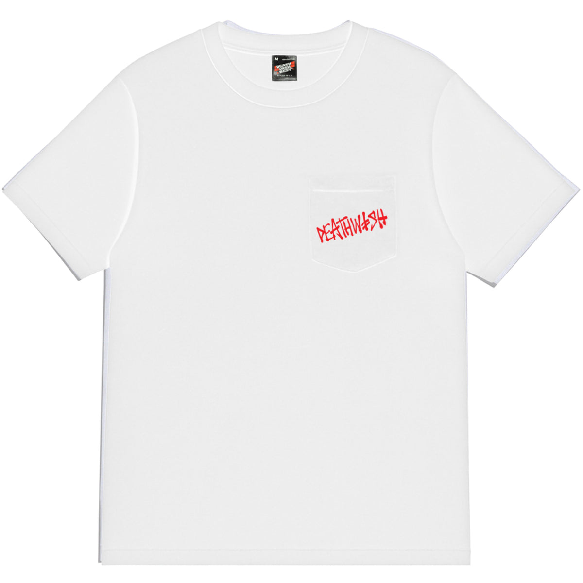Deathwish Legend Pocket Tee - White front