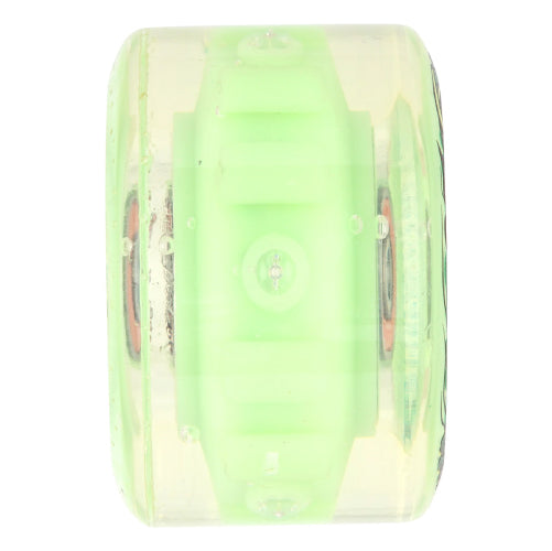 Santa Cruz *Light Ups* OG Slime Balls Jelly Fish Skateboard Wheels GITD 60MM 78A side