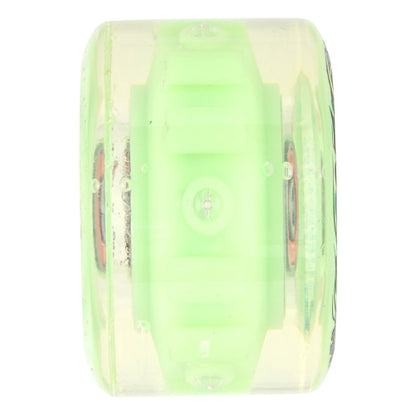 Santa Cruz *Light Ups* OG Slime Balls Jelly Fish Skateboard Wheels GITD 60MM 78A side