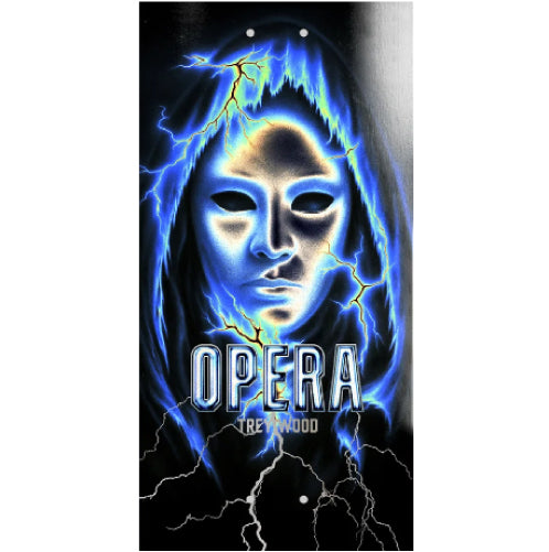 Opera EX7 Wood Lightning Skateboard Deck 8.25" graphic