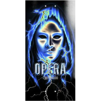 Opera EX7 Wood Lightning Skateboard Deck 8.25" graphic