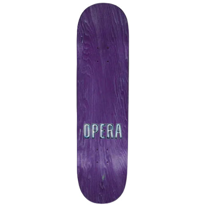 Opera EX7 Wood Lightning Skateboard Deck 8.25" top