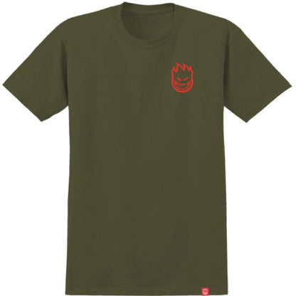 Spitfire Lil Bighead Tee - Green/Red