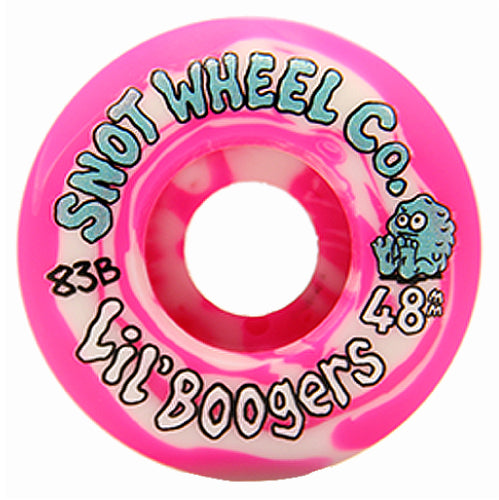 Snot Lil' Boogers Wheels Pink/White Swirl 48MM 83B/103A