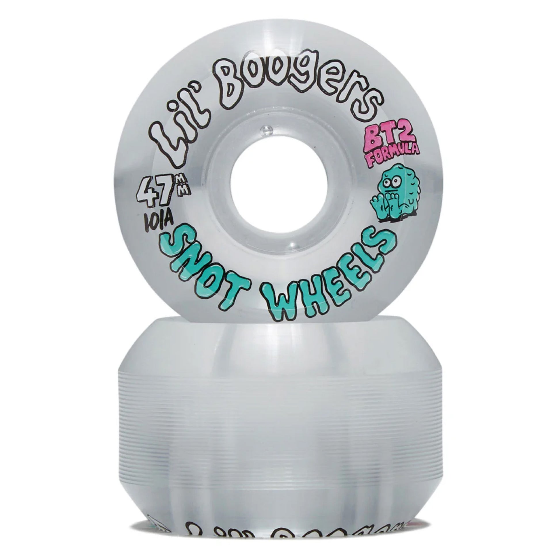 Snot Lil' Boogers Wheels Clear 47MM 101A pair