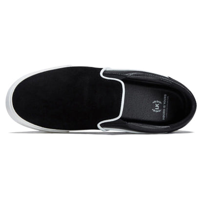 Hours is Yours B1 Lizard King Slip On Skate Shoe - Black Iguana top