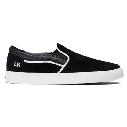 Hours is Yours B1 Lizard King Slip On Skate Shoe - Black Iguana
