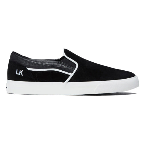 Hours is Yours B1 Lizard King Slip On Skate Shoe - Black Iguana