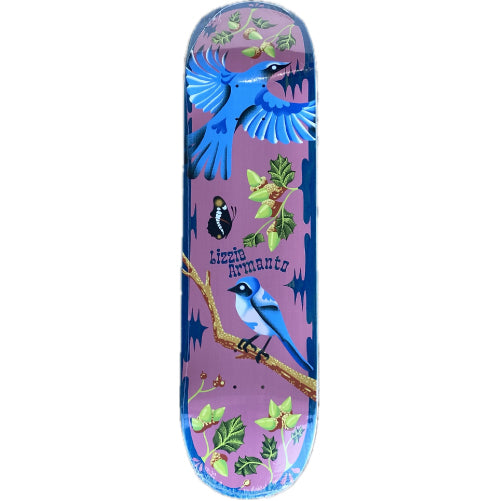 Birdhouse Armanto Theodore Payne Skateboard Deck 8.25" blue veneer