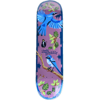 Birdhouse Armanto Theodore Payne Skateboard Deck 8.25" blue veneer