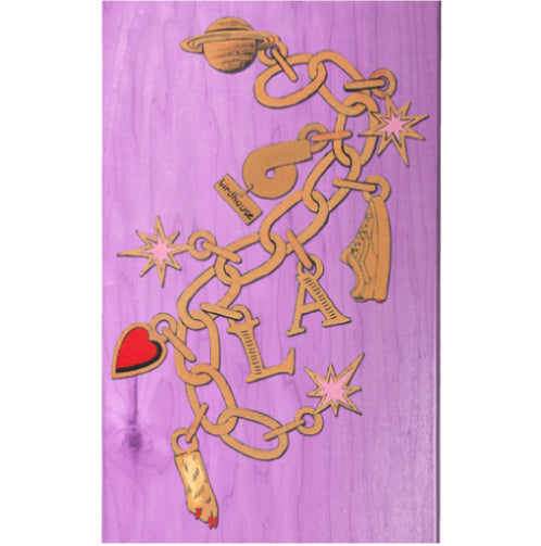 Birdhouse Armanto Chain Skateboard Deck 8.25" graphic