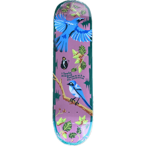 Birdhouse Armanto Theodore Payne Skateboard Deck 8.25" teal veneer