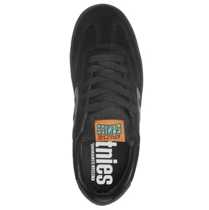 Etnies Locut X Apache Skate Shoe - Black/Grey/Gum top