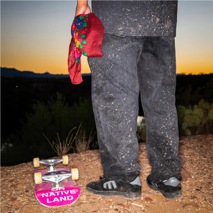 Etnies Locut X Apache Skate Shoe - Black/Grey/Gum