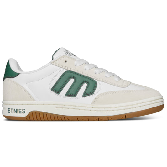 Etnies Locut X Andy Anderson Skate Shoe - White/Green outside