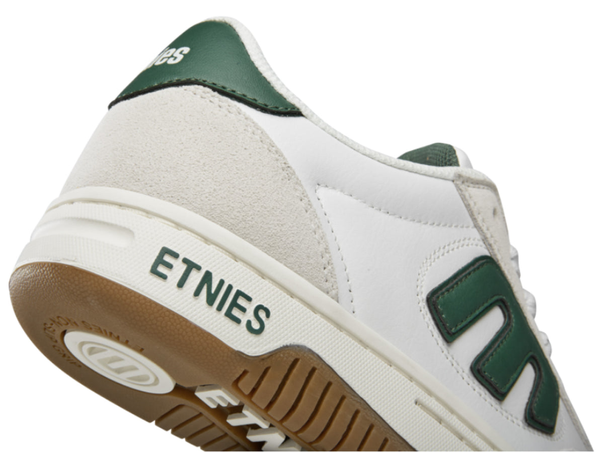 Etnies Locut X Andy Anderson Skate Shoe - White/Green heel