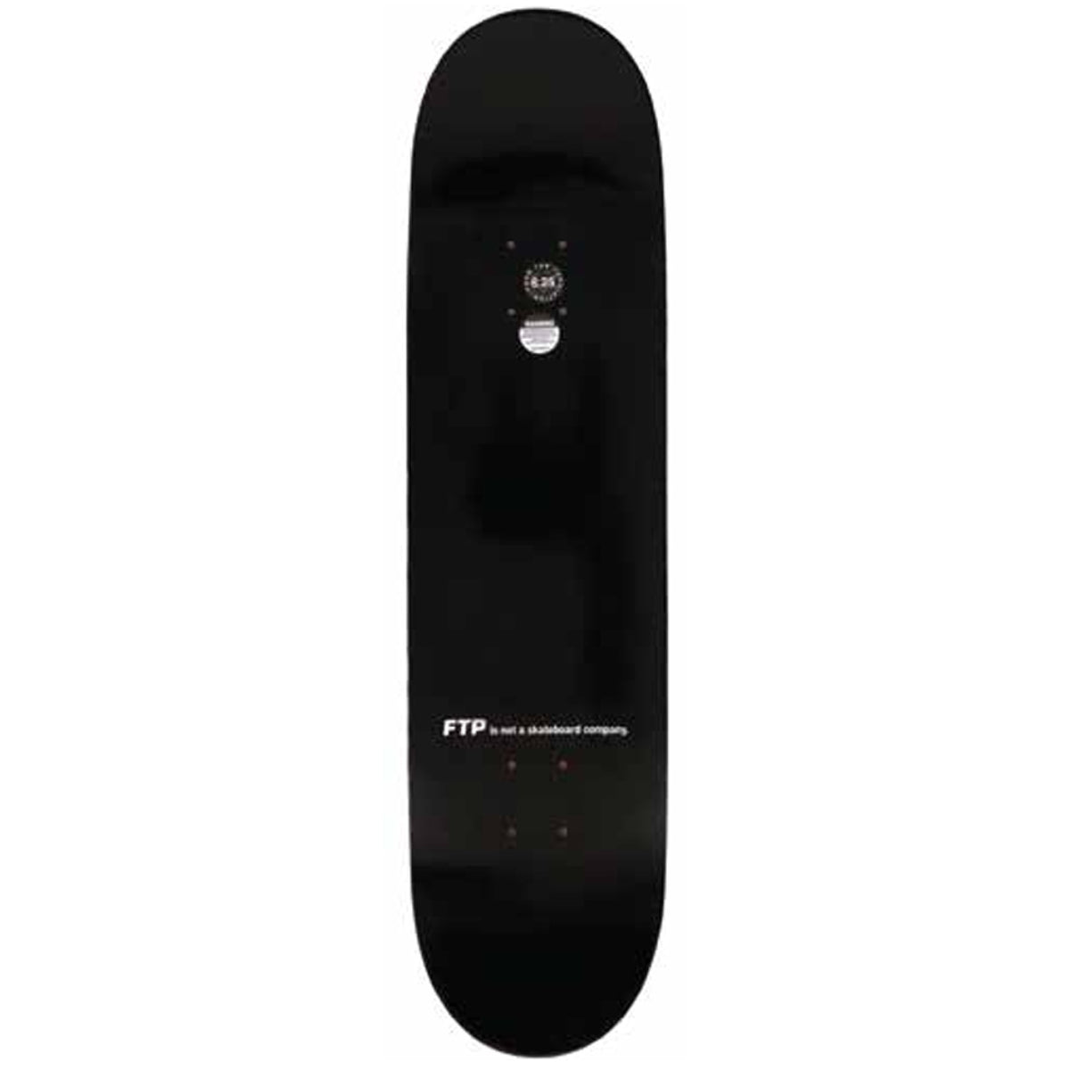 FTP Logo Skateboard Deck 8.25" top