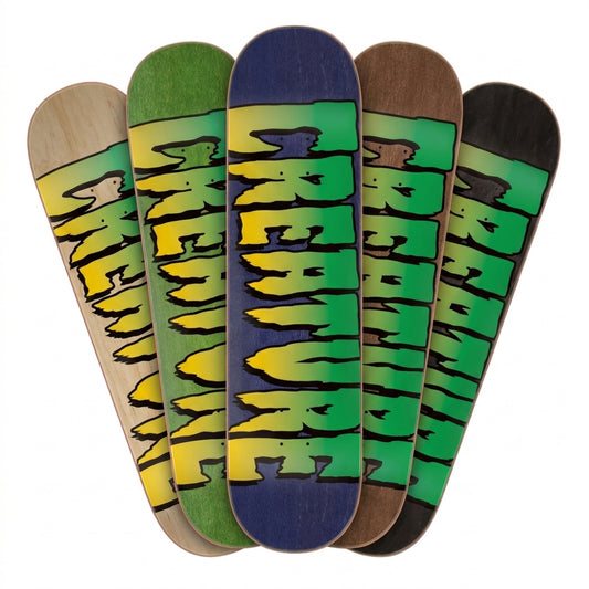 Creature Logo Stumps Skateboard Deck 8" assorted