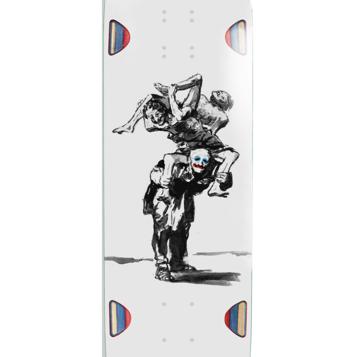 Madness R7 Long Haul Skateboard Deck 8.75" graphic