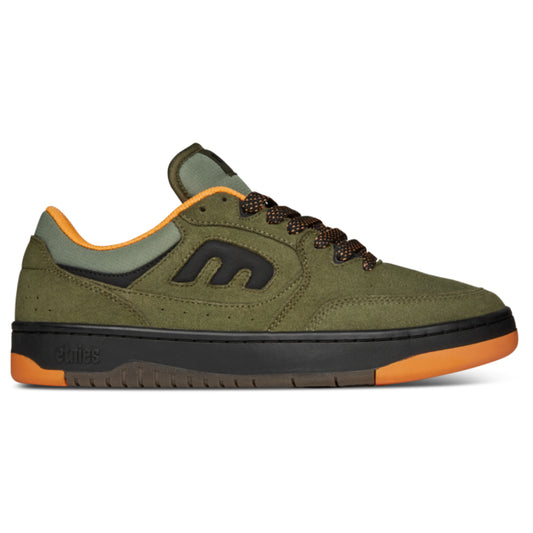 Etnies Loot Expedition Skate Shoe - Green/Orange outside