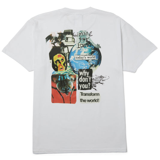 HUF Gimme the Loot Tee - White back