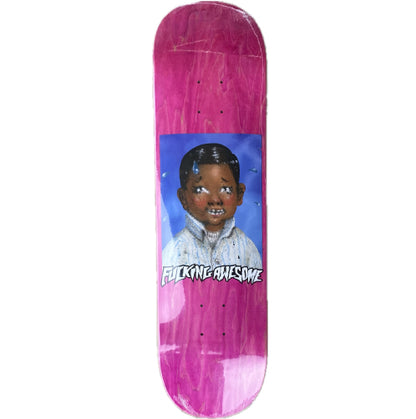 Fucking Awesome Louie Lopez Class Photo Skateboard Deck 8.25" magenta veneer