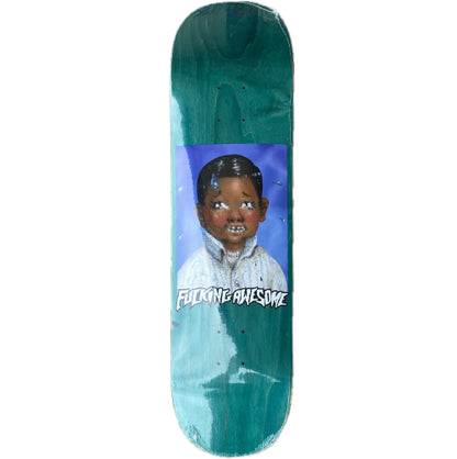 Fucking Awesome Louie Lopez Class Photo Skateboard Deck 8.25" teal veneer