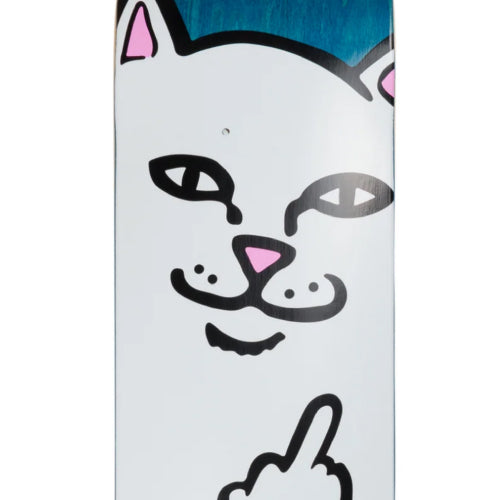 Rip N Dip Lord Nermal Skateboard Deck Blue 8.0"