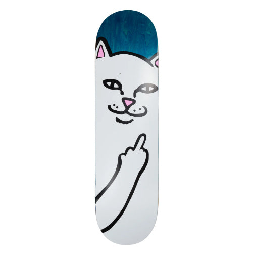 Rip N Dip Lord Nermal Skateboard Deck Blue 8.25"