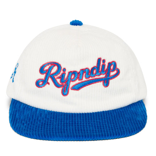 Rip N Dip Los RipNDip Corduroy Snapback Hat - White