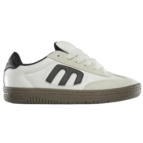 Etnies Lowcut Skate Shoe - White/Black/Gum side