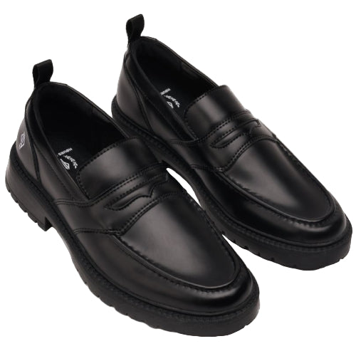 Hours is Yours Cohiba Dollin Lug Loafer - Premium Black Leather profile