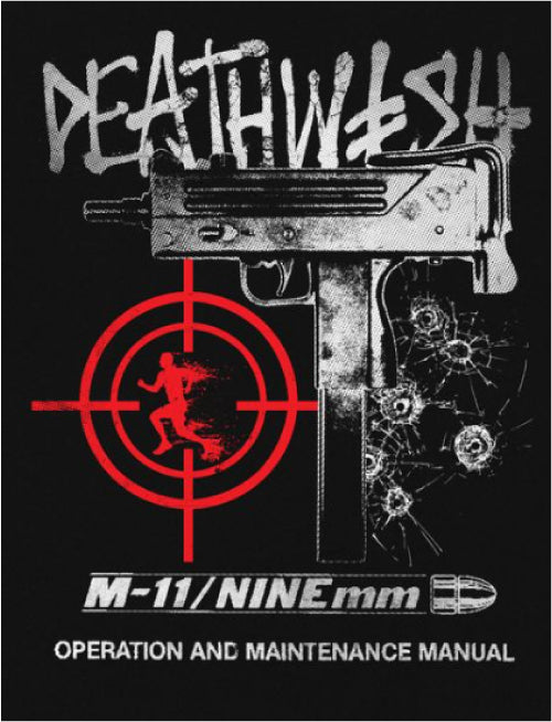 Deathwish Mac11 Tee - Black graphic