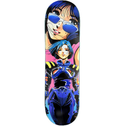 Hook-Ups Jeremy Klein Macross Skateboard Deck 8.5" photo full