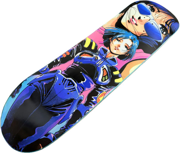 Hook-Ups Jeremy Klein Macross Skateboard Deck 8.5" photo close