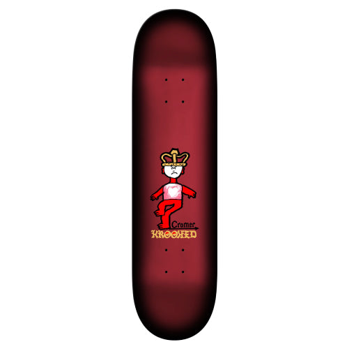 Krooked Cromer Mad King Skateboard Deck 8.06"