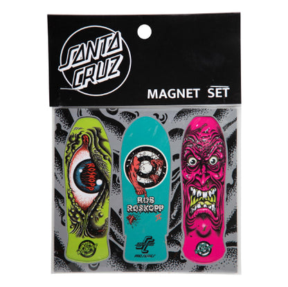 Santa Cruz Roskopp Series Collectible Magnet Set 3 Pack
