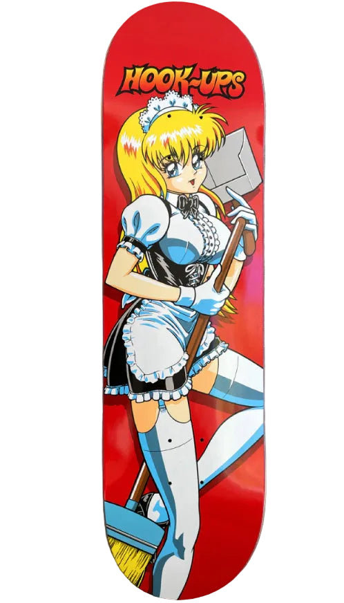Hook-Ups Maid Ginger Skateboard Deck 8.5" full
