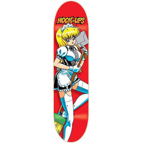Hook-Ups Maid Ginger Skateboard Deck 8.5"