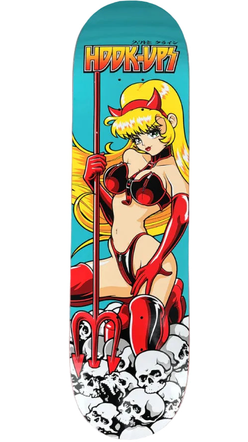 Hook-Ups Devil Maiden Skateboard Deck 8.25" full