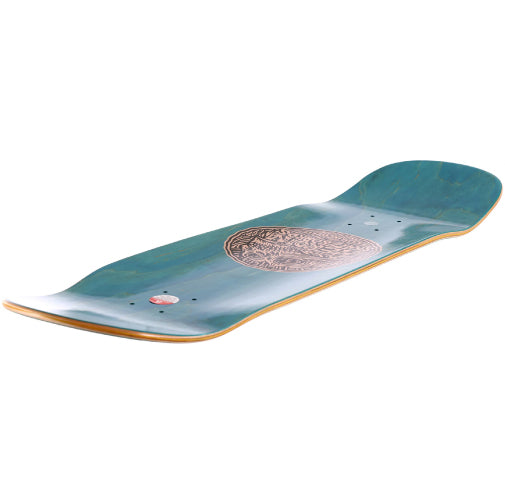 Heroin Mandy X Newell Shaped Skateboard Deck 9.25"
