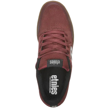 Etnies Marana Michelin Skate Shoe - Maroon/Black/White top