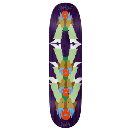 There Marbie Reflect Skateboard Deck 8.5" full bottom