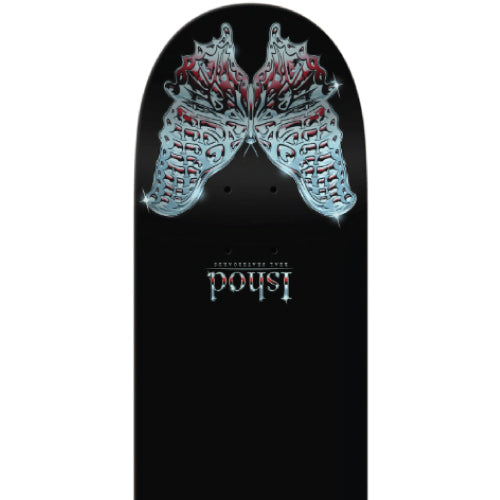 Real DBX Ishod Mariposa Twin Tail Skateboard Deck 8.3" graphic