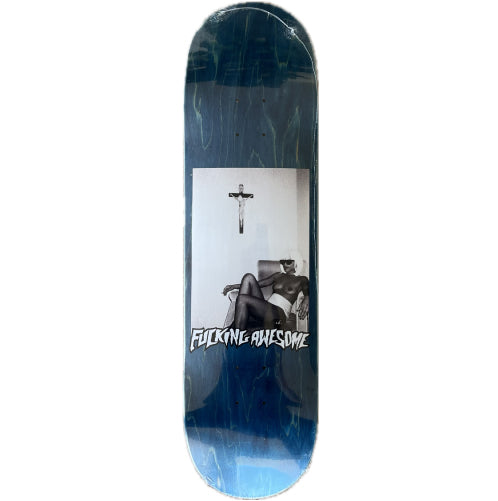 Fucking Awesome Mary 2026 Skateboard Deck 8.38" blue veneer